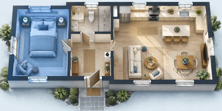 Illustration for describe the pattern — home insulation planning