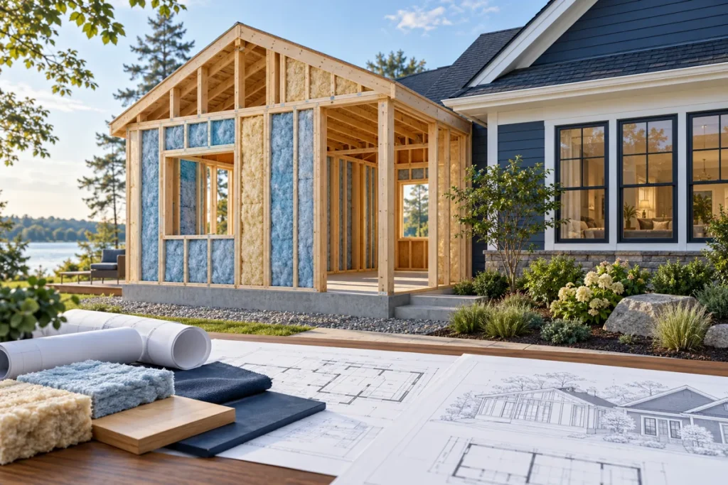 Conceptual illustration: Walls, additions and rooms over garages: define the details.